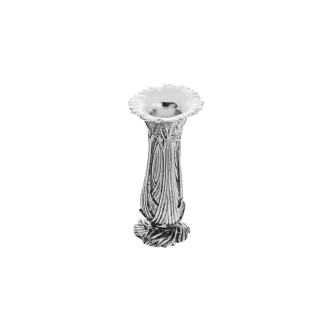 Silver-Plated Fish Shape Vase Les Collections Historiques